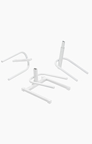 Подставка для 3-х бутылей белая РОССИЯ